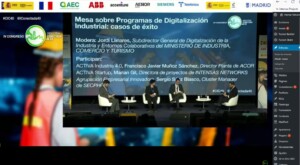 Intensas Networsk en IV Congreso Industria Conectada 4.0 -Inteligencia Artificial