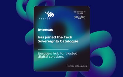 INTENSAS entra en el Tech Sovereignty Catalogue: un paso hacia la digitalización confiable en Europa