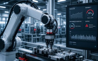 IA industrial: cómo las fábricas inteligentes optimizan producción y mantenimiento
